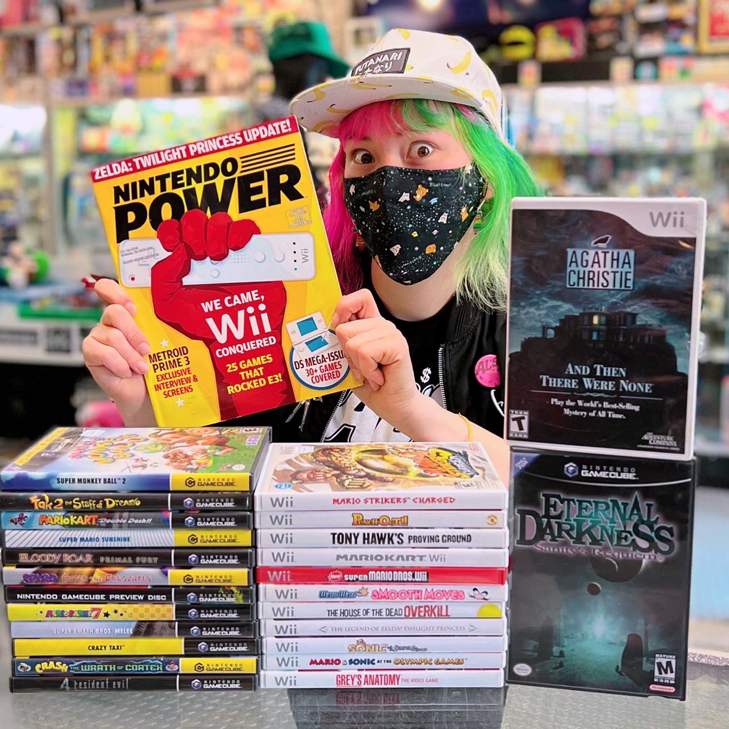 Al's Music And Games on Twitter: "Wii came and it conquered Al's! 🎮⚔️🐶 A  sizable stack of #Nintendo powers, #wii, and #gamecube games at the  #seattle shop now! We #buyselltrade everyday~! https://t.co/7rB5T8jpaL" /