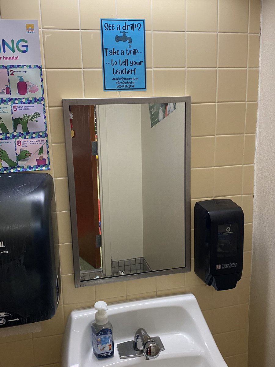 Ferguson_OCPS's tweet photo. See a drip? Take a trip! (To tell your teacher!) It’s Water Week here at @arborridgek8 and we’re masters at #WaterConservation! 💧💦💧#SaveOurWater #StopTheDrip @OCPSGreen @OCPSnews @OCPSinnovation https://t.co/DY8Iq9Lp2a