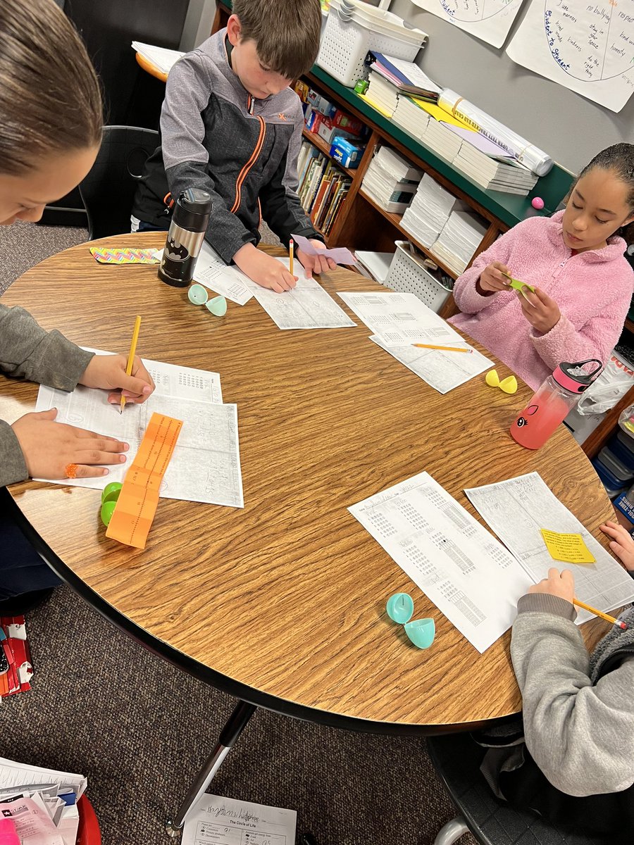 I thought it just may have been the worst Easter egg hunt ever, but these 4th graders were having fun finding eggs filled with math problems and solving them! 🐣💕✏️ <a href="/mambrinosteam/">STEAM Academy at Mambrino</a> <a href="/granburyisd/">Granbury ISD</a> #nocandyjustproblems #refusetolose #10houses1family #GISDEngage