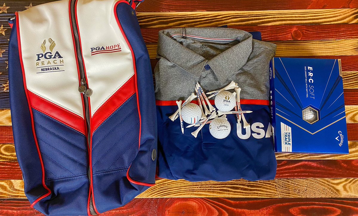Giveaway Time 🚨 Interested in a new shoe bag, <a href="/RyderCupUSA/">Ryder Cup USA</a> polo and balls? 

How to Enter 👇
1️⃣ Follow us
2️⃣ Like and Retweet this post

That’s it… winner will be randomly selected Sunday at 6pm!