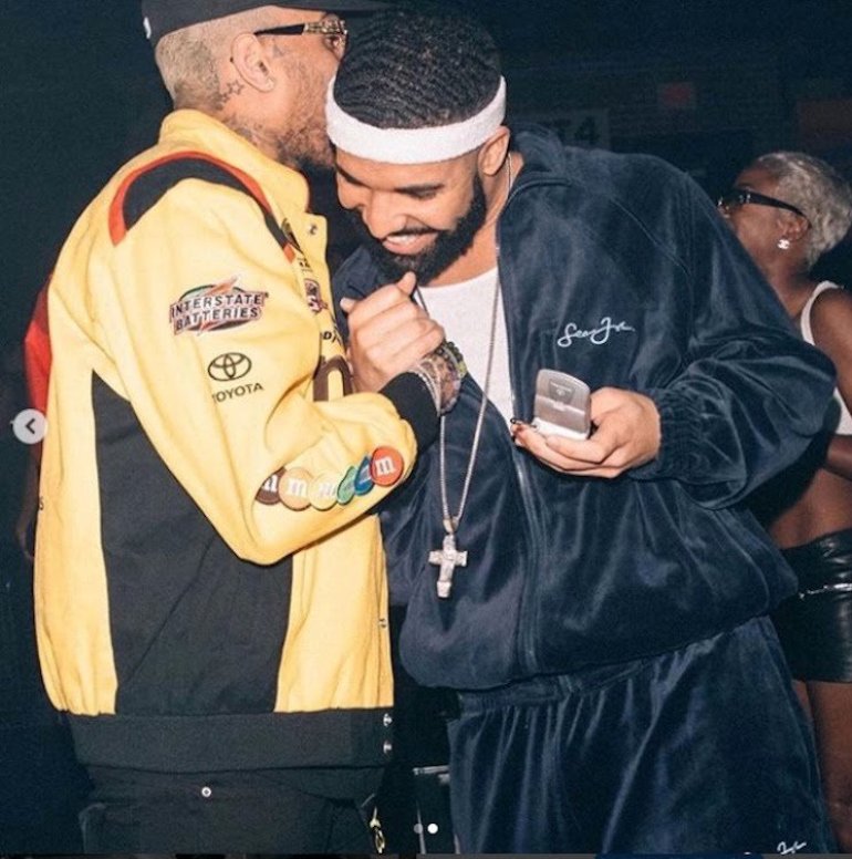 Drake et Chris Brown quand ils ont appris que Asap rocky à trompé Rihanna