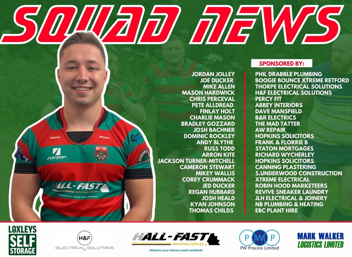 SQUAD NEWS 🔴🟢 This Saturday we look forward to welcoming Southern Conference side Eastern Rhinos over to Debdale Park for a friendly. 

A great day of sport is expected with Rugby League, Cricket, and football on at the same time!

#Jointhehunt #SuperSaturday