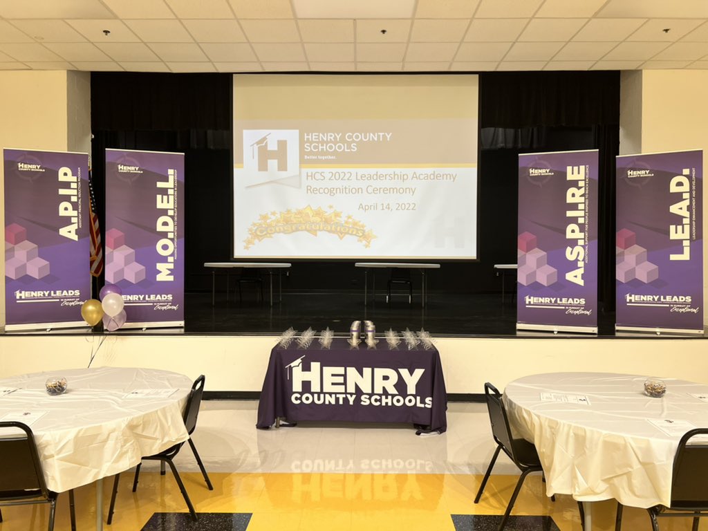 DrMilesk31's tweet photo. Leadership Academy Recognition Ceremony was exceptional! TY @CynthiaMcCray19 and all the leaders @HenryCountyBOE for your commitment to developing leaders. #ASPIRE22 https://t.co/sRcF9H38vA