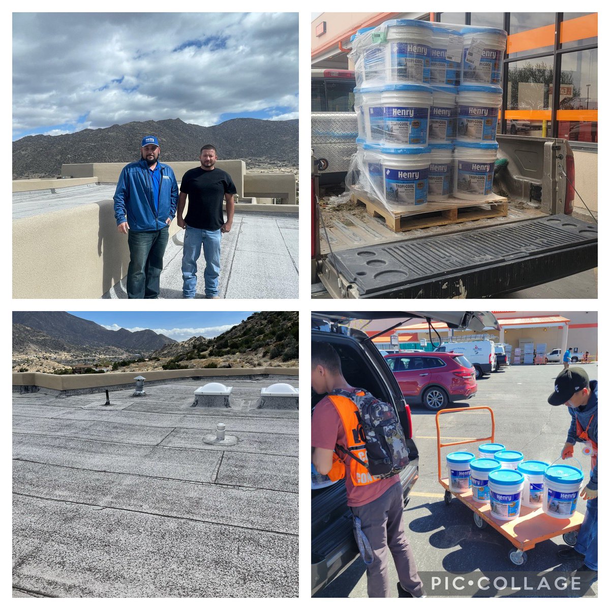 <a href="/thehomedepot/">The Home Depot</a> Pro Appreciation Month! Free roof walks lead to big sales for Home Depot 3501 in Albuquerque, NM. Let the Henry experts help you with all your roofing needs.  #selltheproject <a href="/AriannaJacks/">Arianna</a> <a href="/sperryhenryco/">Scott Perry</a> <a href="/DDGage24/">Daniell Gage</a> @HenryProSales <a href="/henryjgroth888/">Jeff Groth</a>