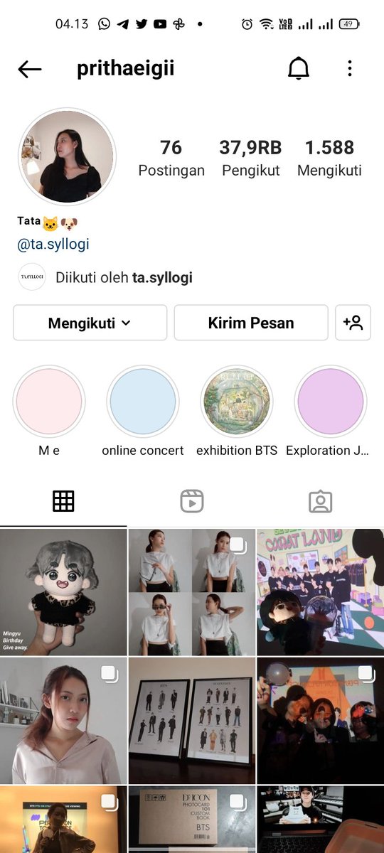 nunagom01's tweet photo. @tatabucin @prithaeigii Ka tata done ya. Seneng banget kakak ngadain giveaway. Udh ngikutin kakak di ig dari pas kakak ngadain live buat caratland. Semoga diriku lucky. Makasih juga udh ngadain live di ig kalo Sebong lagi ada acara. https://t.co/T4zW2iVJIl