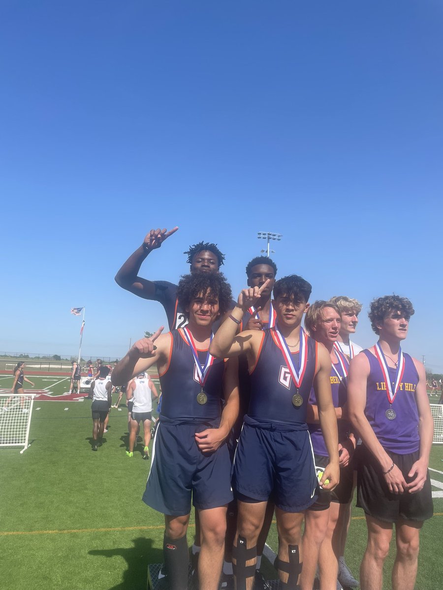 JV boys are your JV 4x100 District Champion.