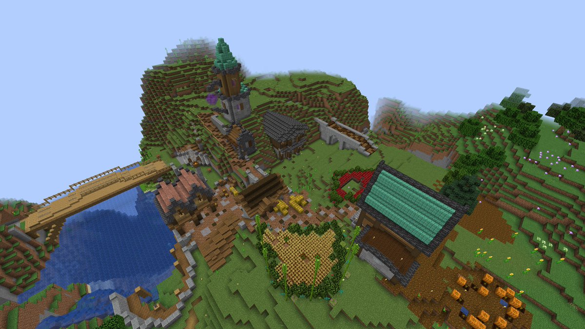 CL_Ages's tweet photo. Some of our beautiful towns, come be a part of one or make your own! #minecraft #towny https://t.co/RLSaCEgM7J