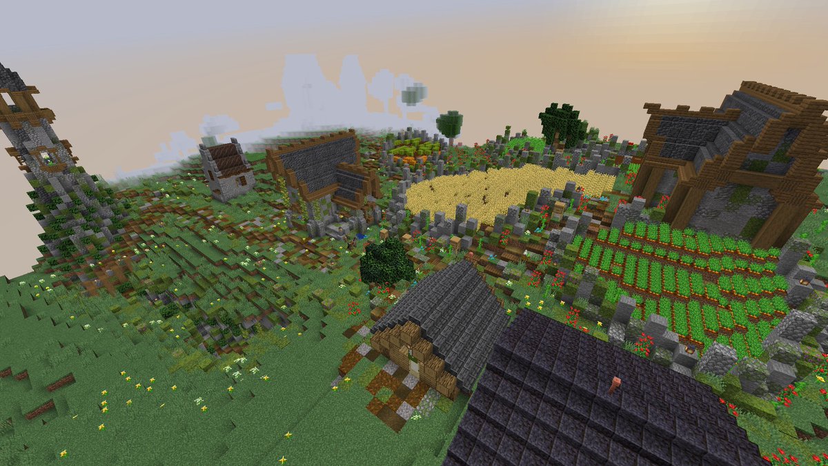 CL_Ages's tweet photo. Some of our beautiful towns, come be a part of one or make your own! #minecraft #towny https://t.co/RLSaCEgM7J
