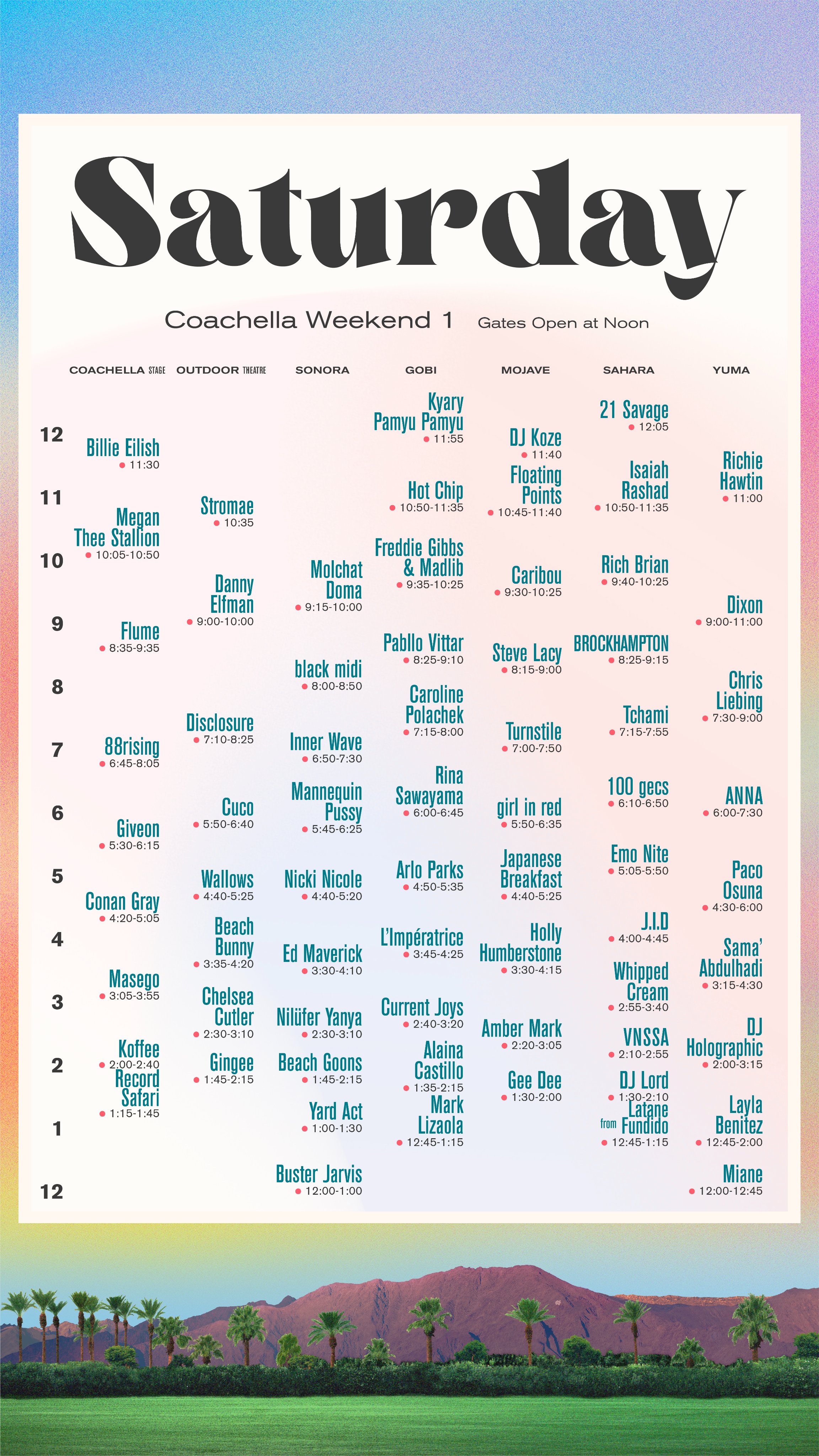 Coachella on Twitter "What's your Friday looking like? https//t.co