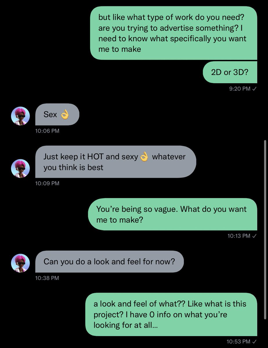 byMaxC's tweet image. average conversation with an NFT bro. I promise you will lose brain cells reading this.