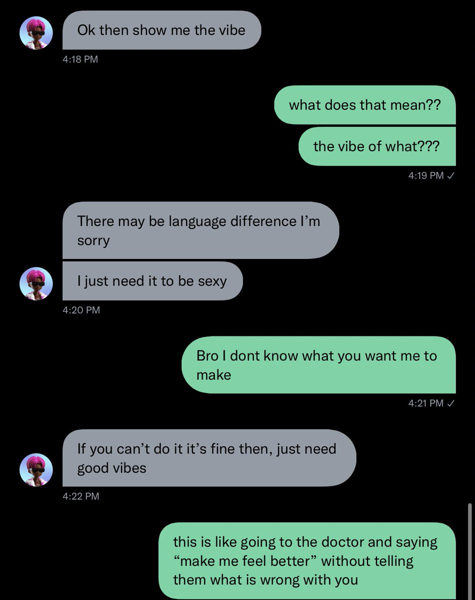 byMaxC's tweet image. average conversation with an NFT bro. I promise you will lose brain cells reading this.