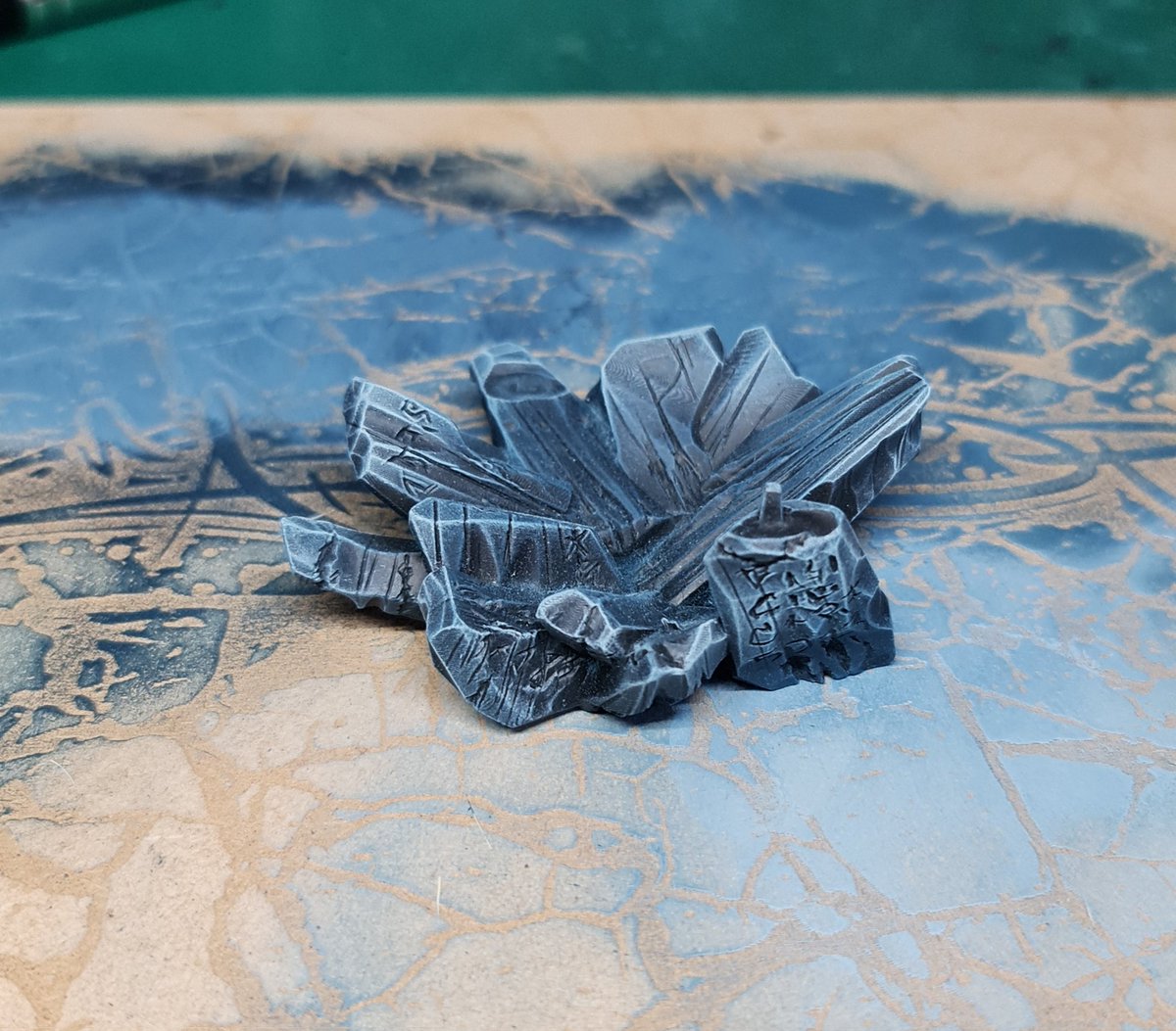 Roll1ToExplode's tweet photo. I really never used to like drybrushing, but I'm really enjoying this

The @ArtisOpusLtd brushes have come in really useful!

#WIP https://t.co/iQNsXc5dW9