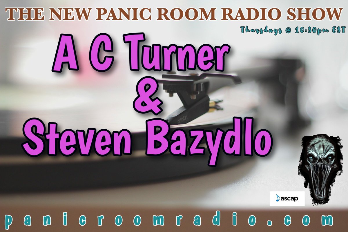 Join us tonight at 10:30pm EST as we speak with A. C. Turner &amp; <a href="/StevenBazydlo/">Steven Bazydlo</a> 
#podcast #podcasting #horror #books #authors #readerscommunity 
➜ bit.ly/3rrgK6G