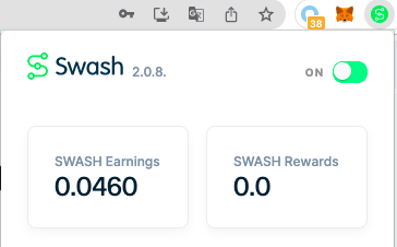 Ivan_mtsn's tweet photo. I have just installed the extension on my browser today. Worked online for several hours and earned $SWASH token!
Easy way of passive earn with @swashapp ! https://t.co/I1W0Ld8clm
