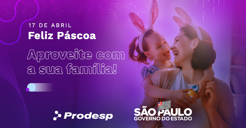Prodesp's tweet photo. Nessa Páscoa, reúna a família, os amigos e conecte-se a quem você ama! Encha seu coração de muita alegria. Feliz Páscoa! 🐰 ❤️
#Páscoa #FelizPáscoa #DomingoDePáscoa #Renovação #Prodesp https://t.co/lmmR5L8JF5