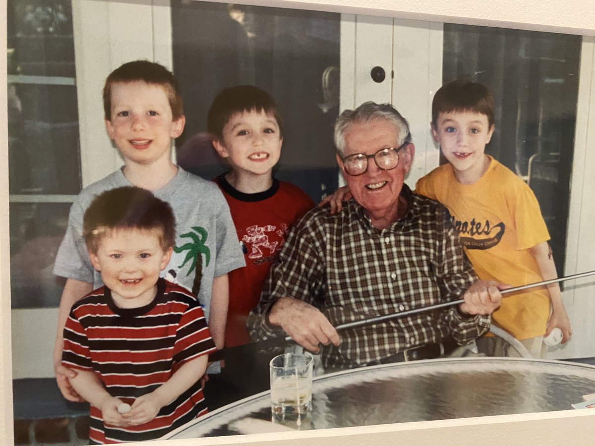 GeoffJGonella's tweet photo. We lost a very special person and a good man yesterday. He lived 88 years and I was lucky and blessed to have him as my father-in-law for nearly 30 of those years. #RIPBoo https://t.co/bPXZ0PEnsr