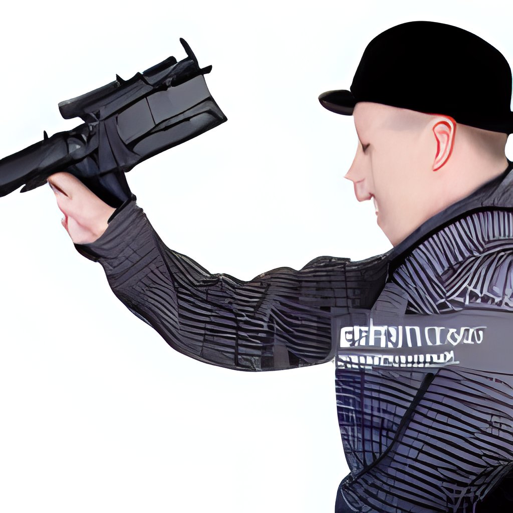 itwillblend's tweet image. #neuralblender Rhea Blend &quot;Cashier holding gun against your head&quot;