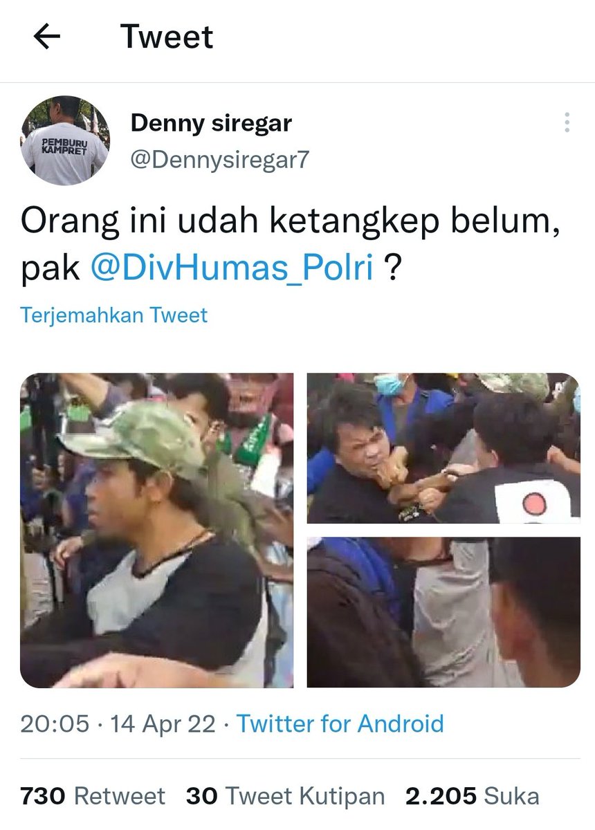 sisferi's tweet photo. Polisi gercep kalo buzzer pro pemerintah yg ngelapor https://t.co/UUZcyg1KCi