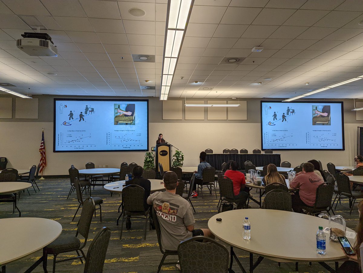 GarrettHester2's tweet photo. Super proud of these students presentations on fatigue and mobility at @wellstarcollege Research and Engagement Day.
🦵⚡🧠
Awesome research done by @HaHalisa90 and @BenjaminEDalton https://t.co/aCynYJbvD2