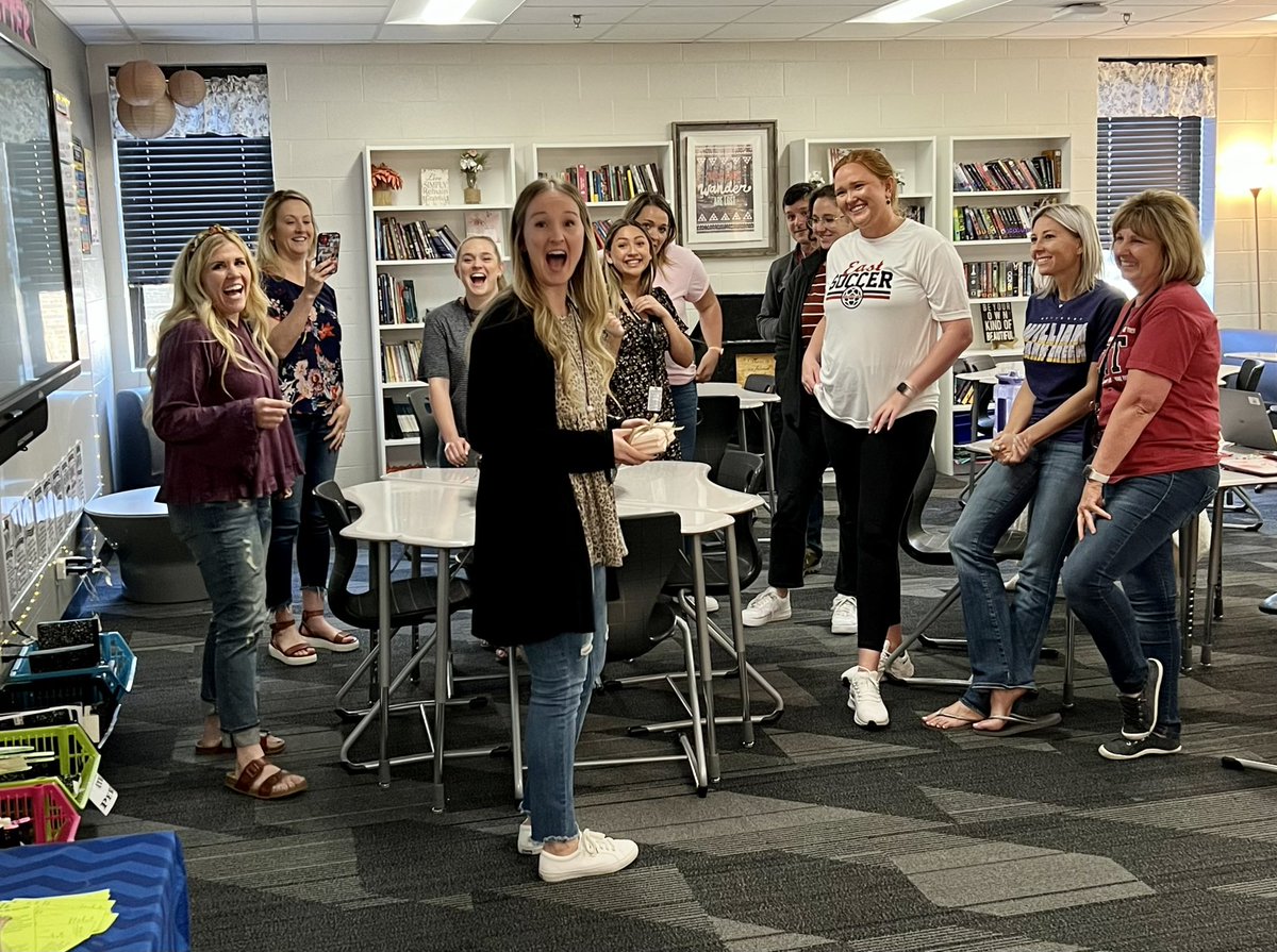 Not only is it FISH Week <a href="/coppelleast/">Coppell Middle School East</a> but we also made today Instructional Coach Appreciation Day.   Of course it was Friends inspired and the theme song “I’ll be there for you” fits <a href="/LauraMelsonJr/">Laura Melson</a> perfectly. We are so thankful for you! #EastUnity