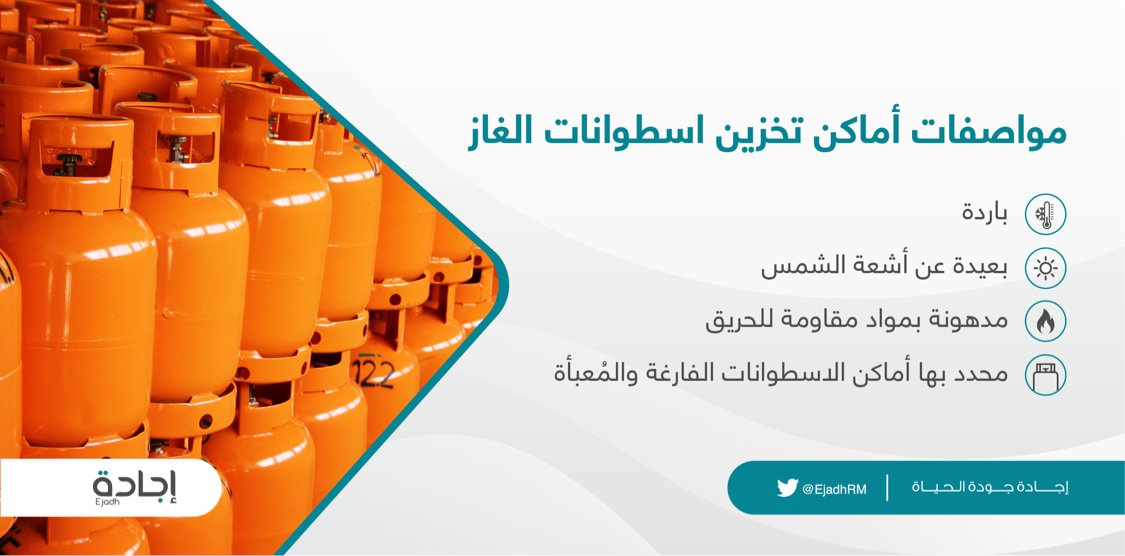 أماكن التخزين في محلات الغاز تجمع عشرات الاسطوانات بجانب بعضها وفي مكان واحد، لذا يجب أن يكون مهيَّأ ومؤمَّن جيدًا لتقليل نسبة حدوث الخطر