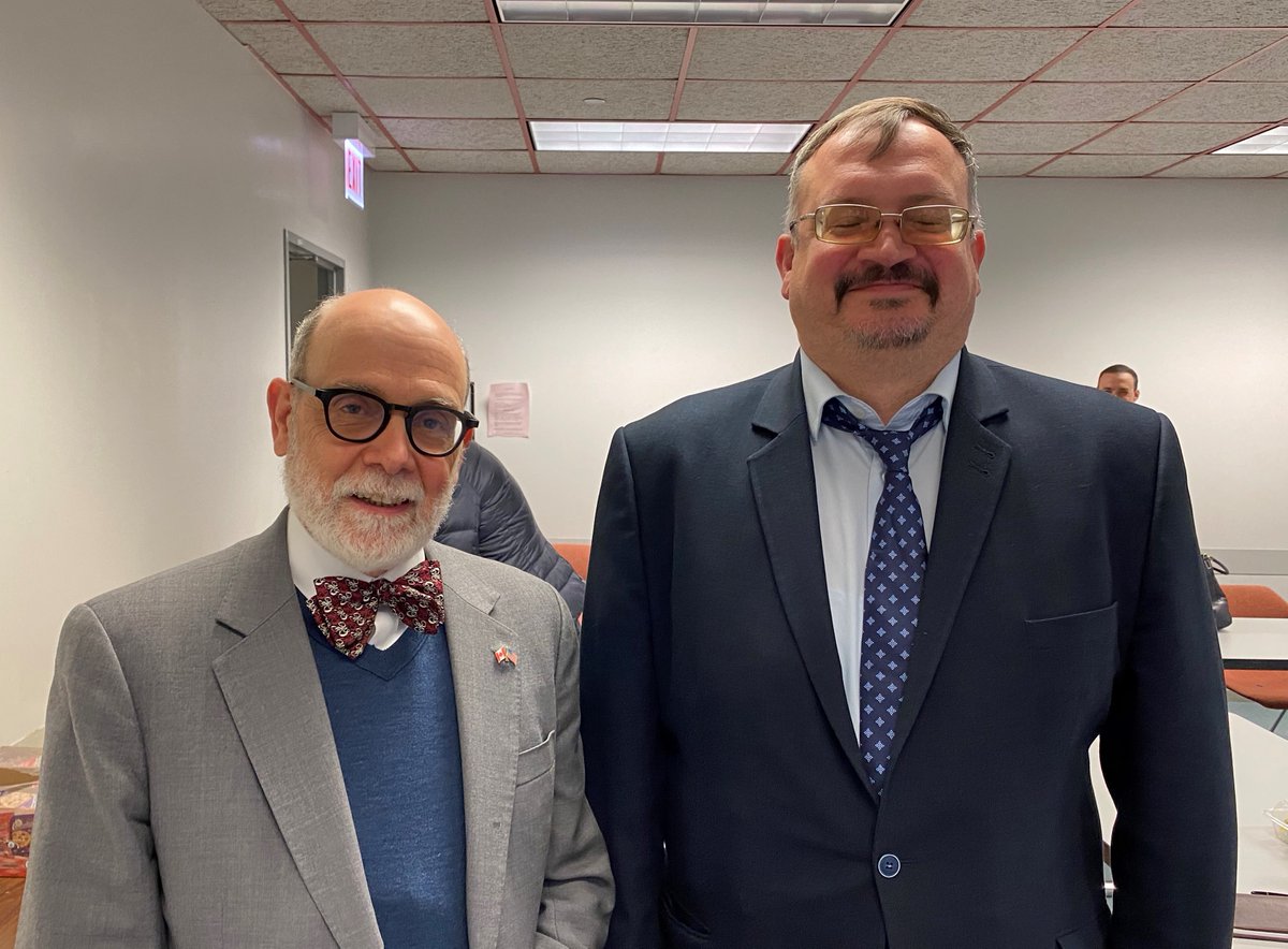 A chance to meet my new colleague Serhiy Koledov the Consul General of Ukraine in Chicago.  I look forward to our next meeting. #StandWithUkraine