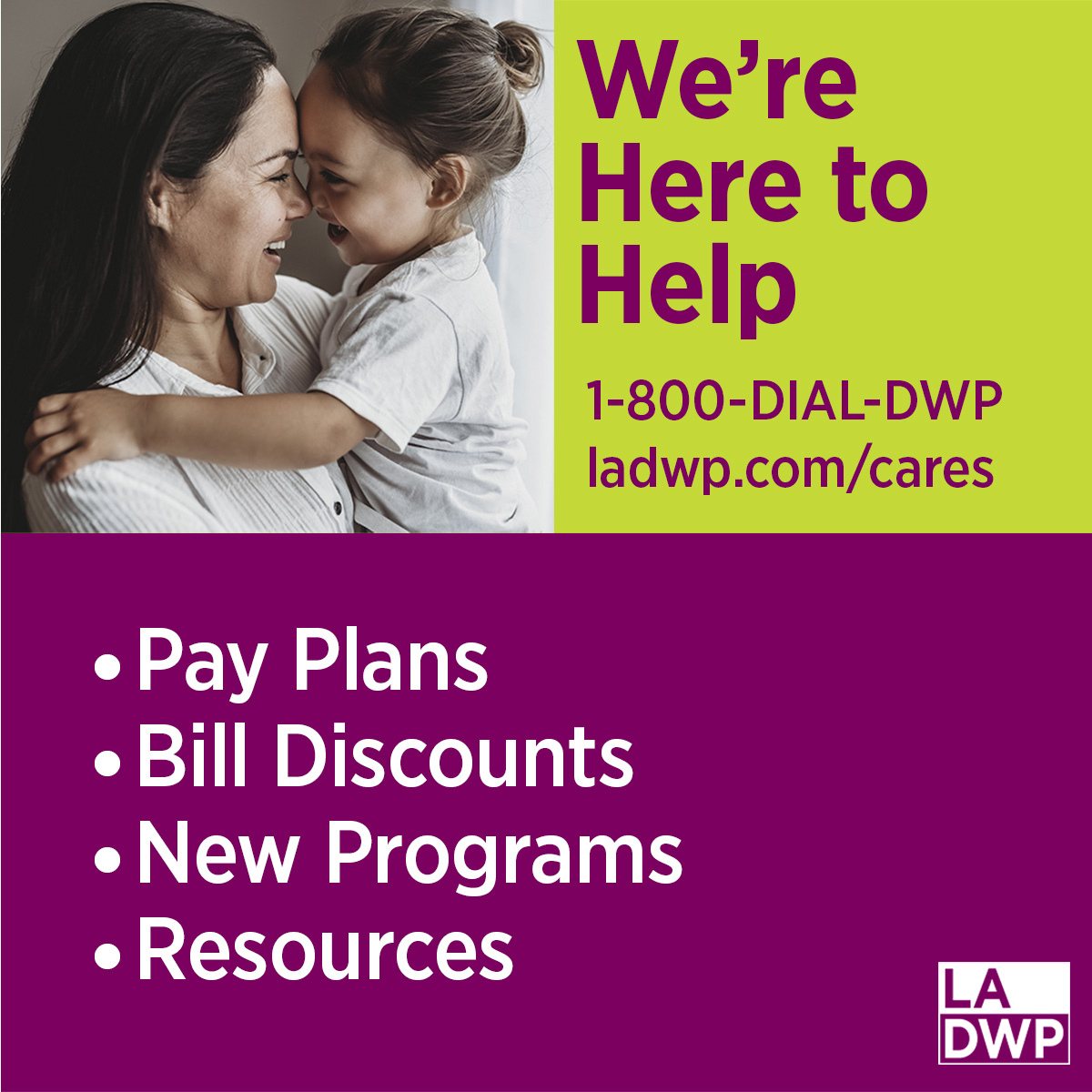 LADWP on Twitter "Still need help paying your bill? We’re here to help