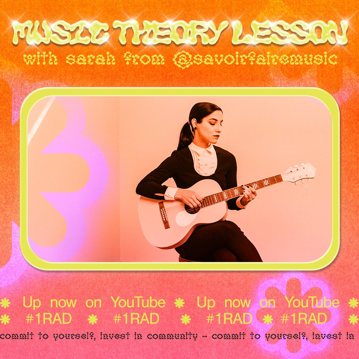 πΎππ πΎπππππ (@sheshredsmedia) on Twitter photo Dropping the first out of two #1RAD Music Theory Lessons for you qts π§ β‘οΈ Learn about how to build chords, fingerstyle exercises, and more in A-CHORD-ing to Fretboard Theory with <a href="/sarahfardmusic/">Savoir Faire</a>!!! β youtu.be/tK9dCcNt45E Dropping the first out of two #1RAD Music Theory Lessons for you qts π§ β‘οΈ Learn about how to build chords, fingerstyle exercises, and more in A-CHORD-ing to Fretboard Theory with <a href="/sarahfardmusic/">Savoir Faire</a>!!! β youtu.be/tK9dCcNt45E