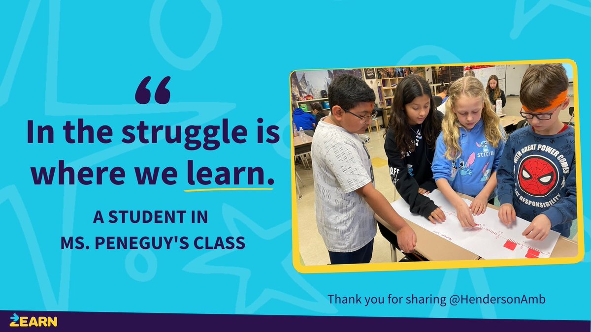 zearned's tweet photo. We learn by trying to do things we can't do… yet!

Thanks for sharing @HendersonAmb 💛
#iteachmath https://t.co/Ixm45qOFVl