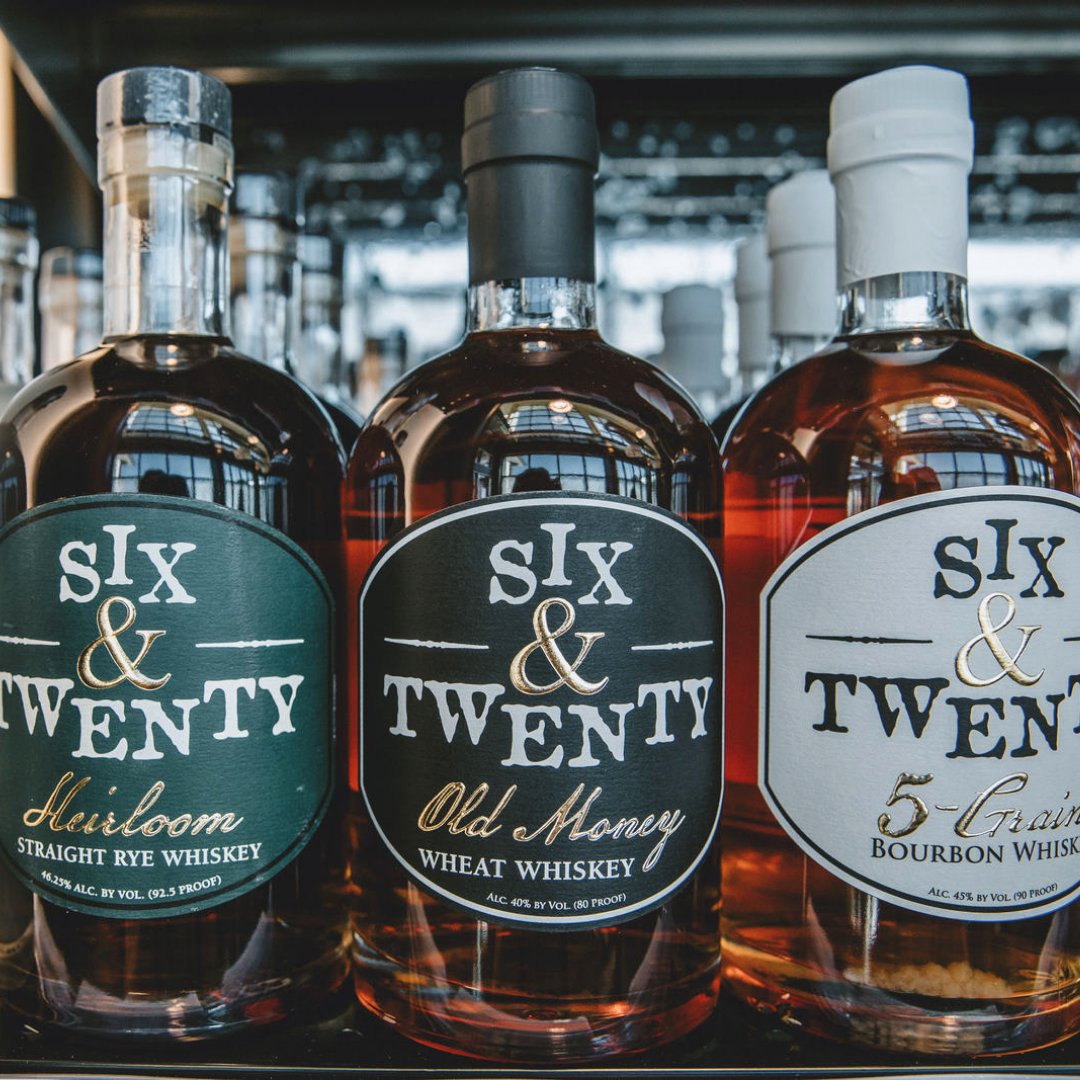 Looking to branch out and support a #local Carolina-based distillery? Be sure to check out Six & Twenty for the world’s first 5-Grain Bourbon and other easy-drinking whiskeys. Stop by Knock Knock Spirits today!
