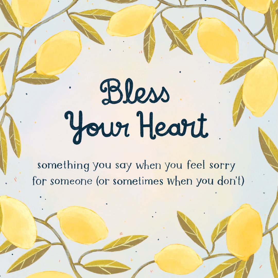 Our new book, Southern Baby, teaches Southern-isms with a dose of Southern sass. What's your favorite way to use 'Bless Your Heart'? Learn more: bit.ly/SouthernBaby @JennicaDraws