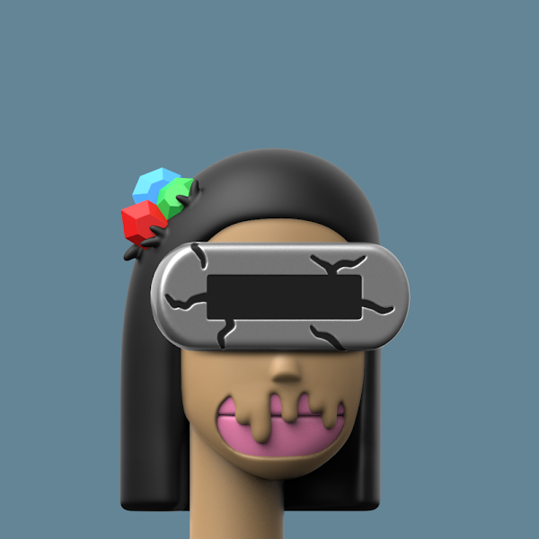 0xtstar's tweet photo. I just won this beautiful VR female @3dFrankenPunks from joining their twitter spaces. Don't forget to join in next time, we have big plans 
Thank you so much Muahahahahaha #NOTIGANG #HoodieGang https://t.co/MZZRYYFBlh