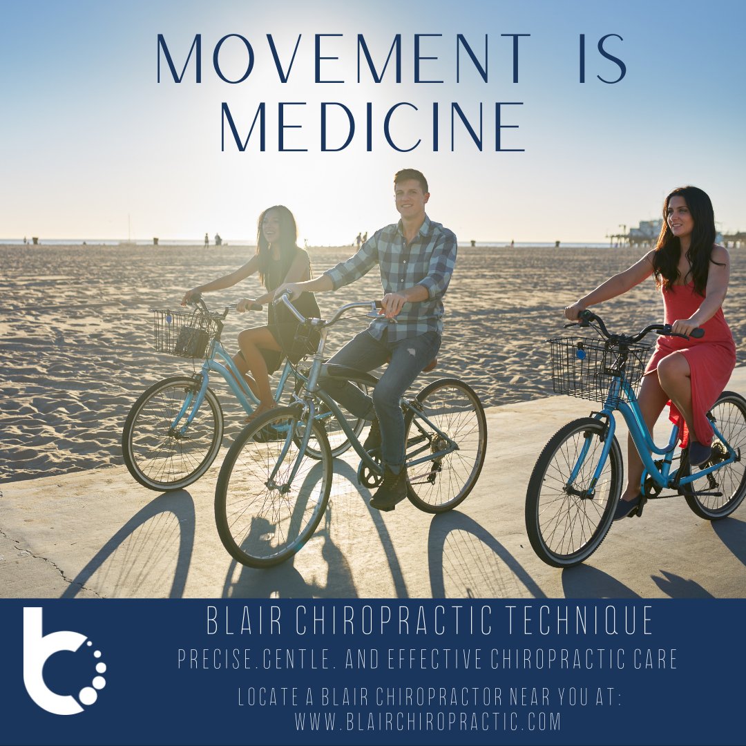 Blair_Chiro's tweet image. Get out and get moving, it is the best medicine for your mind and body! 

#BlairUC #BlairChiropractic #BlairTechnique #PreciseGentleEffective  #UpperCervicalChiropractic