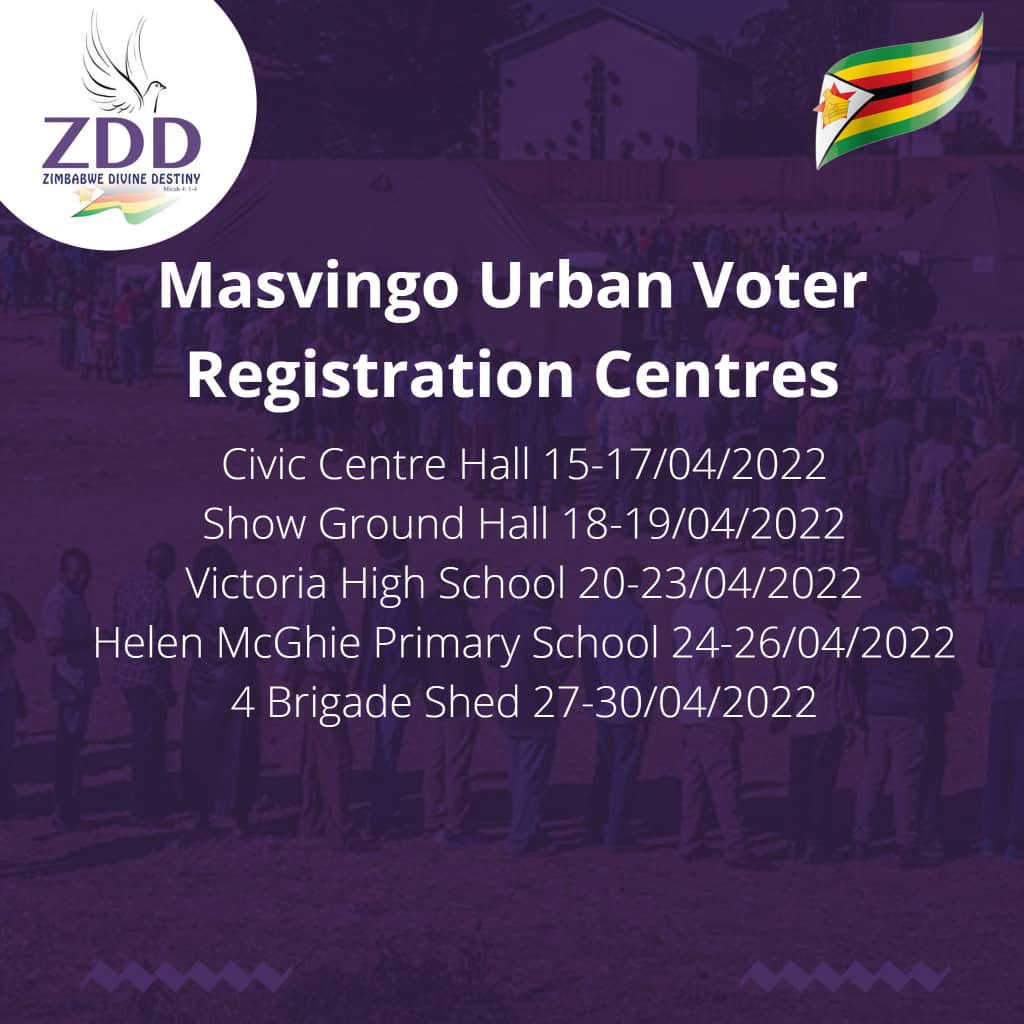 BrownSkinHun's tweet photo. MASVINGO LET’S REGISTER TO VOTE
#RegisterToVoteZW 
#RegisterToVote2023 
@zcalliance1 
@DivineZimbabwe https://t.co/VTVhH0QOL2