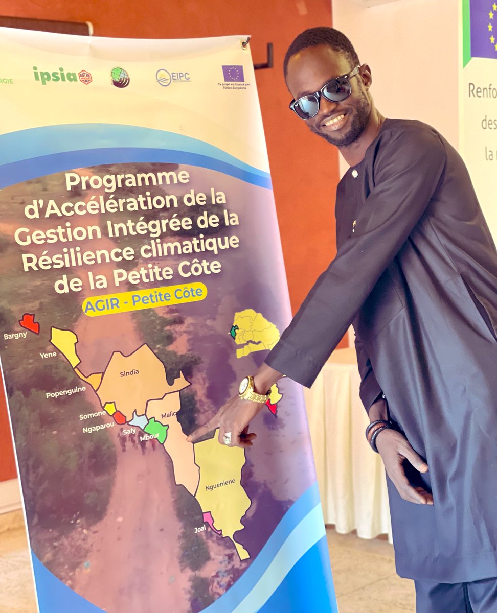 Jve_Senegal's tweet photo. Rencontre avec 11 maires aujdhui à #Somone ds le cadre du projet #AGIRPetiteCote - Programme d’Accélération de la Gestion Intégrée de la Résilience climatique de la Petite Côte @endaenergylinks - #JVEsn et #IPSIA, financé par @UEauSenegal.
11 communes, Une Entente, un Projet. https://t.co/WkiyymQkaT