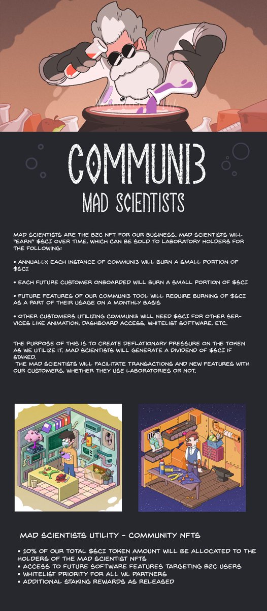 Just joined yesterday. And its already 10k members in their discord. Activity growing every minute! Next blue chip boys 💯!!! Dont miss your chance, join it <a href="/communi3_io/">Communi3</a> #nft #SolanaNFTs #MagicEden