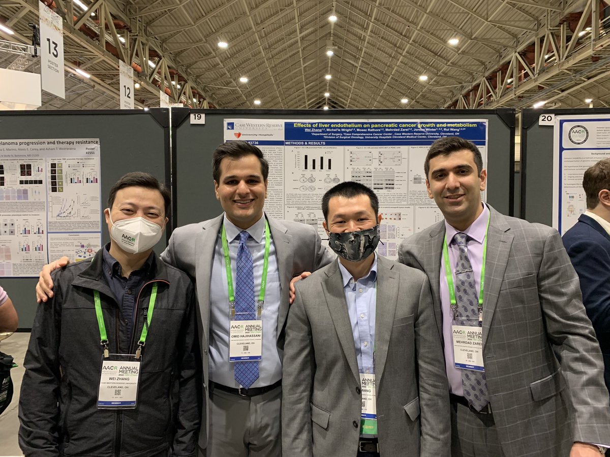 Omid Hajihassani (@omidhhassani) on Twitter photo Major shout out to <a href="/JordanMWinterMD/">Jordan M. Winter MD</a> for teaching us science and holding us to the highest standards. Thankful for the opportunity to present our work and catch up with friends <a href="/AACR/">AACR</a>. Certainly missed our surgeon resident <a href="/jj_hue/">JJ Hue</a>. <a href="/errykkatayama/">Erryk Katayama</a> <a href="/ruiwangphd/">Rui Wang, Ph.D.</a> @Graceful_Views #AACR22 Major shout out to <a href="/JordanMWinterMD/">Jordan M. Winter MD</a> for teaching us science and holding us to the highest standards. Thankful for the opportunity to present our work and catch up with friends <a href="/AACR/">AACR</a>. Certainly missed our surgeon resident <a href="/jj_hue/">JJ Hue</a>. <a href="/errykkatayama/">Erryk Katayama</a> <a href="/ruiwangphd/">Rui Wang, Ph.D.</a> @Graceful_Views #AACR22