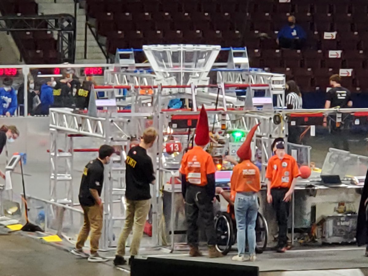 Nice finish to the day. A climb to the top rung