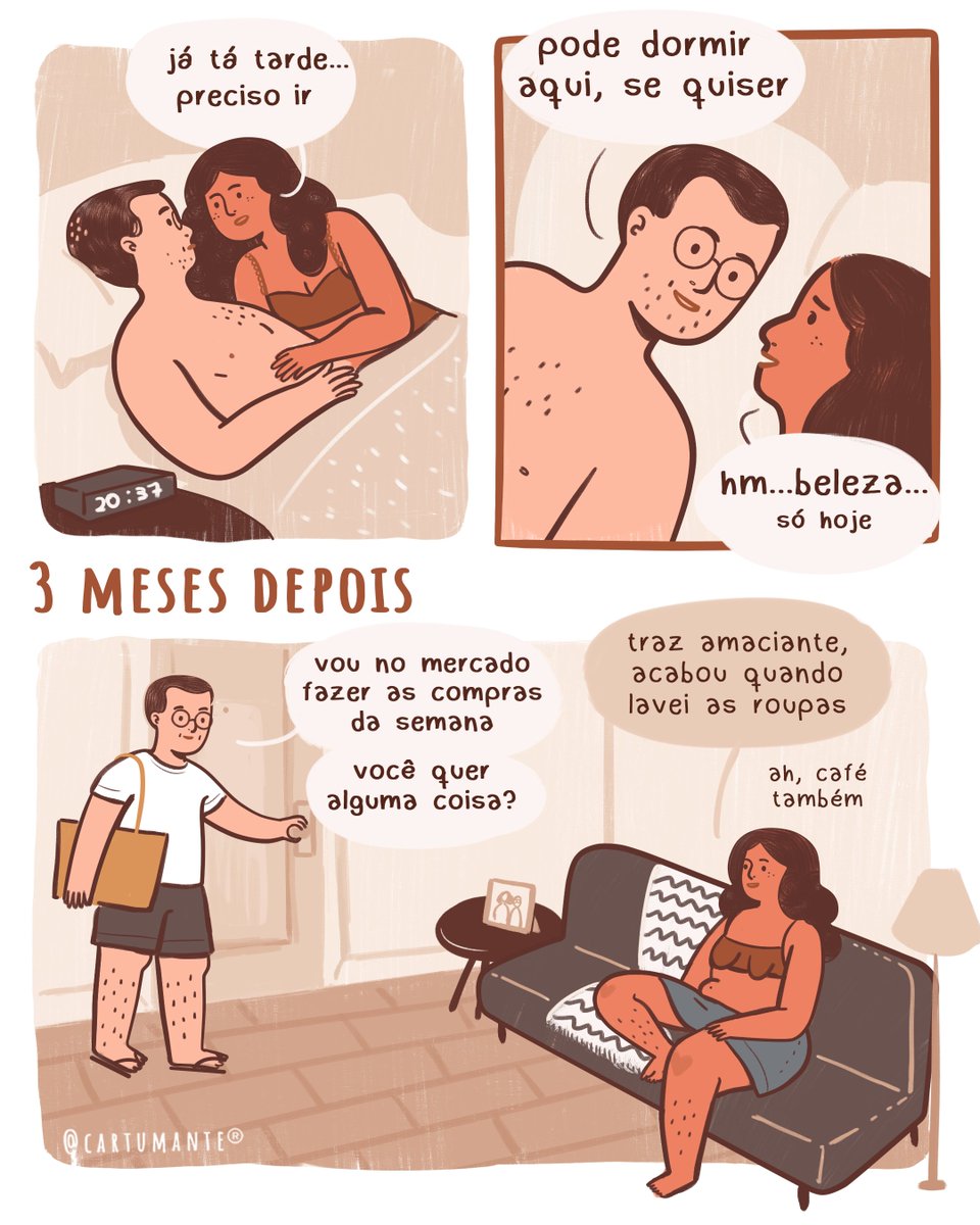cartumante's tweet image. foi assim que morei com o victor por 3 meses