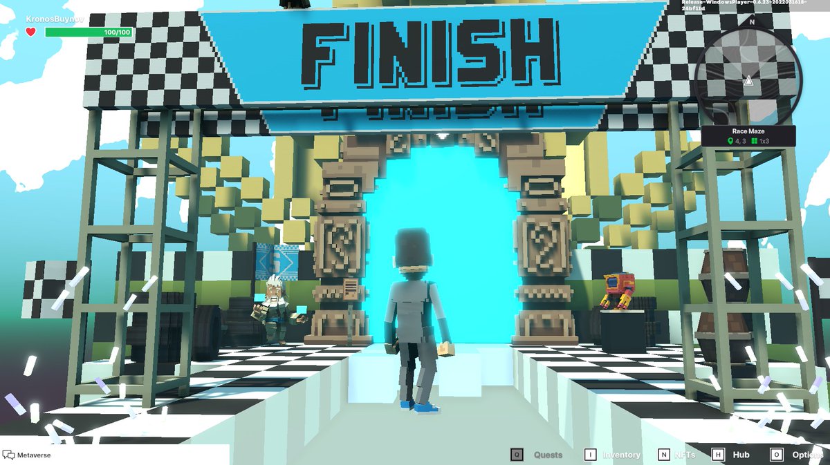 BuynovKronos's tweet photo. @TheSandboxGame yah #Sandbox #Metaverse #NFT #RaceMazeChallenge https://t.co/VT3iUNkfnc