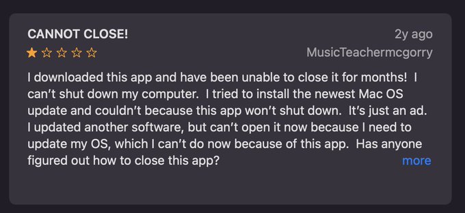 Mac App Store review