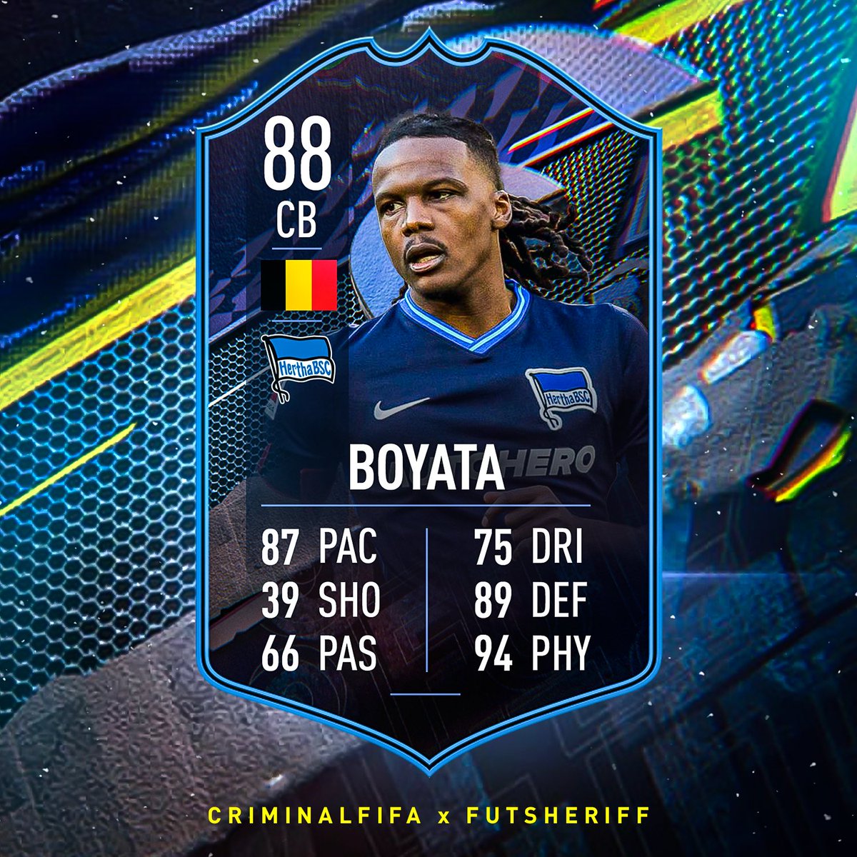 🚨Boyata🇧🇪 is coming during FUT CAPTAINS TEAM 2!

Stats official✅

Design by the BK merchant <a href="/Criminal__x/">Sahil</a> ❤️
#fifa22