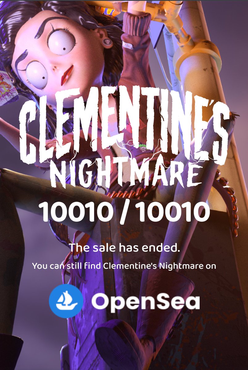 We are officially SOLD OUT 🔥

First and foremost, a massive thank you to all our Neighborhood Heroes. We cannot wait to show you what else we have in store.

This is only the beginning. Onwards and upwards my Clementines! 

#clementinesnightmare #neighborhoodheroes