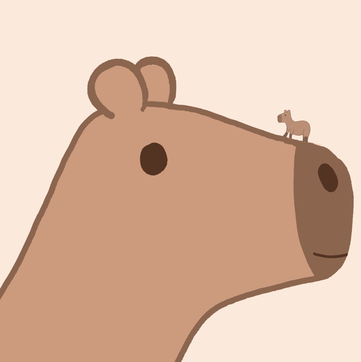 zargothrax92's tweet photo. #capypril another quick one for day 14: tiny https://t.co/ecUUVCyA4c