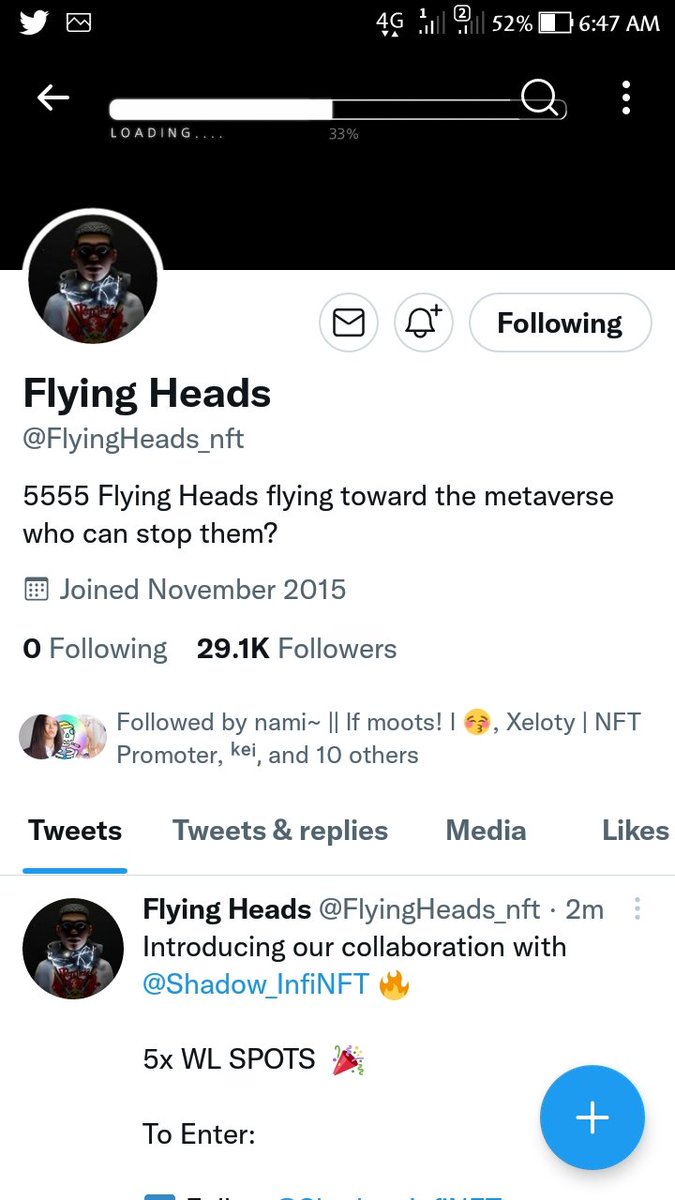 Tamy1715's tweet photo. @gemhostofficial @TiarCrypto @PlayTimeRaiders @FlyingHeads_nft @GlazeCrypto @BillyWarwickLDN Done https://t.co/24uuvDoepX