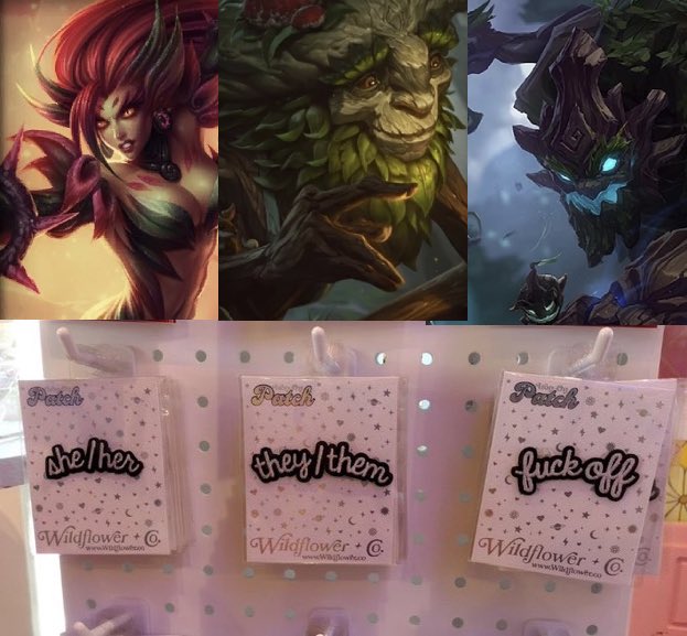 omidyla's tweet image. Just a couple of plants. #zyra #ivern #maokai