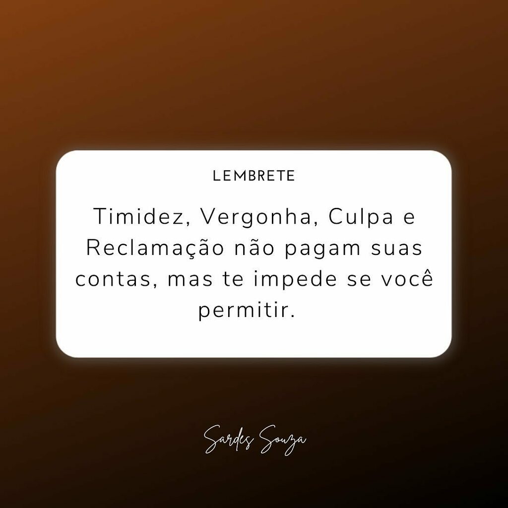 SilvaSardes's tweet photo. Vender é vencer tudo isso dentro de você. 

Timidez é baixa autoestima, apesar de algumas pessoas acharem “bonitinho” é uma crença que te prende nas limitações e não nas possibilidades que tem. 

Vergonha é a timidez te fazendo permanecer na zona de conf… https://t.co/UPUFmYVMDU https://t.co/ZjHlgwvzQB