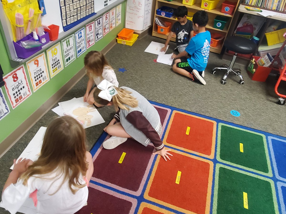LauraCano79's tweet photo. A busy week of learning.  From testing our vowel knowledge using vowel tents , to sharing our animal research with the big 4th graders, to fix and fancy writing, to snap word egg hunt @LizGoodman1 @WilchesterSBISD @TCRWP https://t.co/3X1gLfFjBl