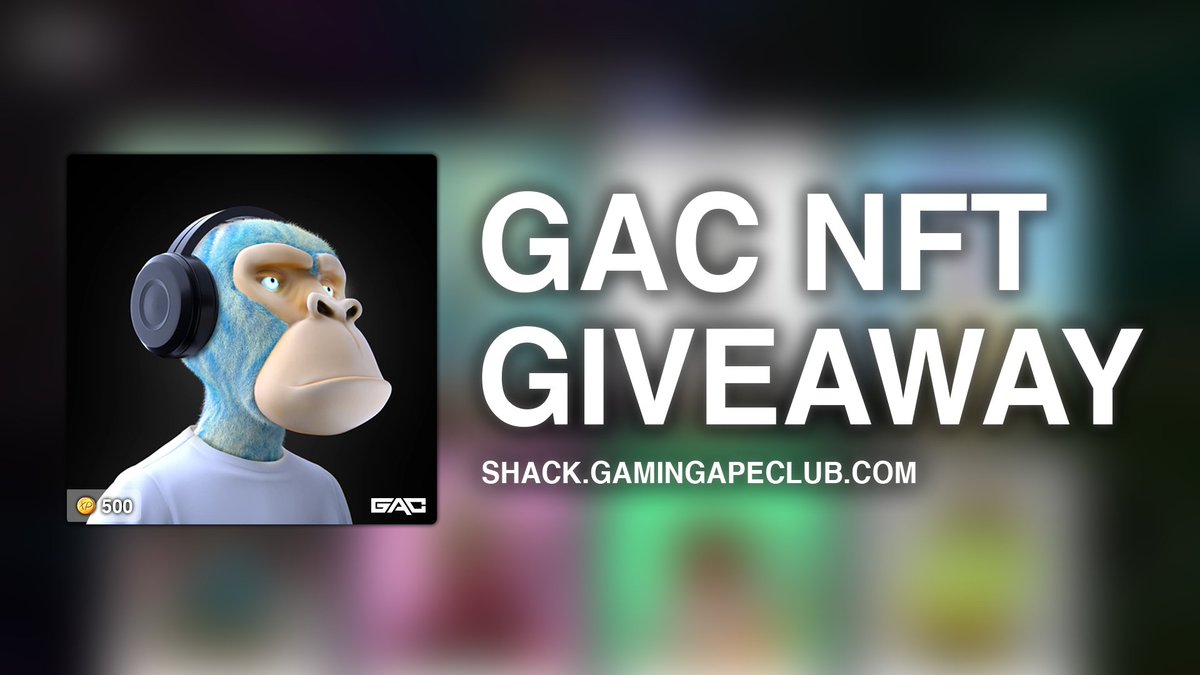 Week 2 of our weekly GAC NFT Giveaway raffle is underway 🎟️ 

Congrats to <a href="/frankvaneth/">gatordontplay</a> for winning this week's raffle in the GAC Shack.

Low entry raffle fee. All are welcomed to enter.