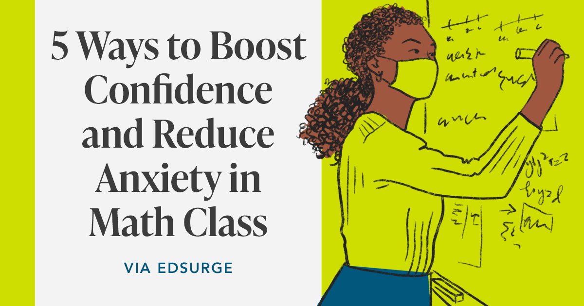 "Math anxiety hurts those who have the most to lose."

Find strategies you can share with your teachers to boost confidence and drive more equitable outcomes in math:

edsurge.com/news/2021-12-2…